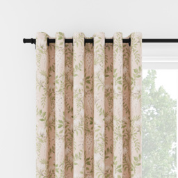 Laura Ashley Parterre Blush Eyelet Curtain Eyelet Curtain - thumbnail 2