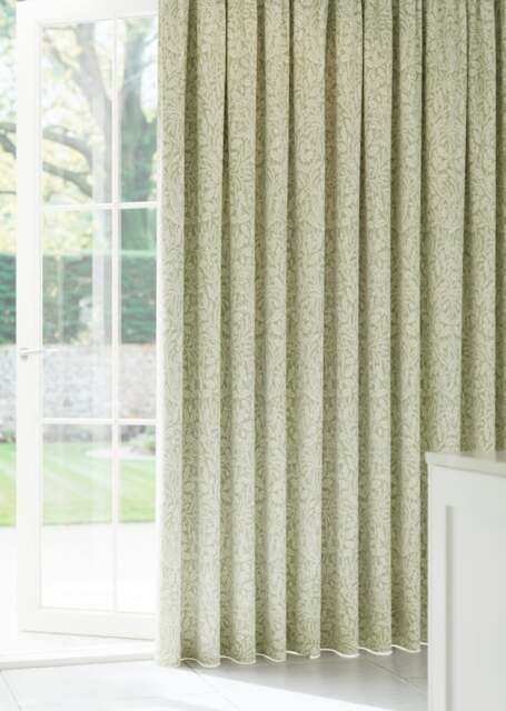 William Morris At Home Acorn Lichen Curtain - image 1