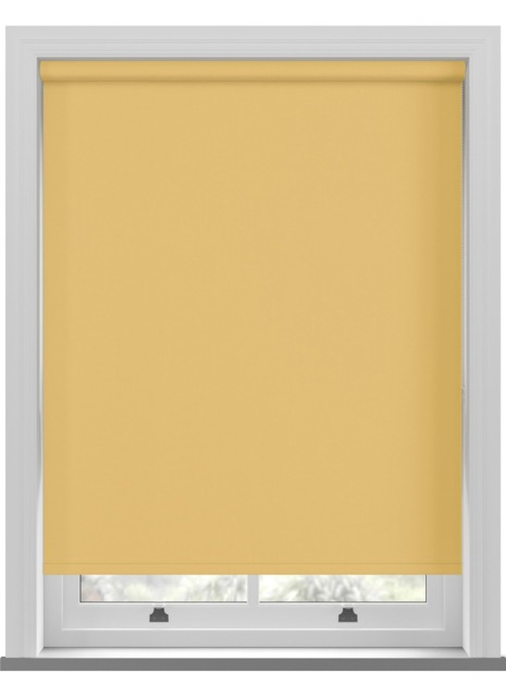 Bella Blackout Mellow Yellow Roller Blind - image 1