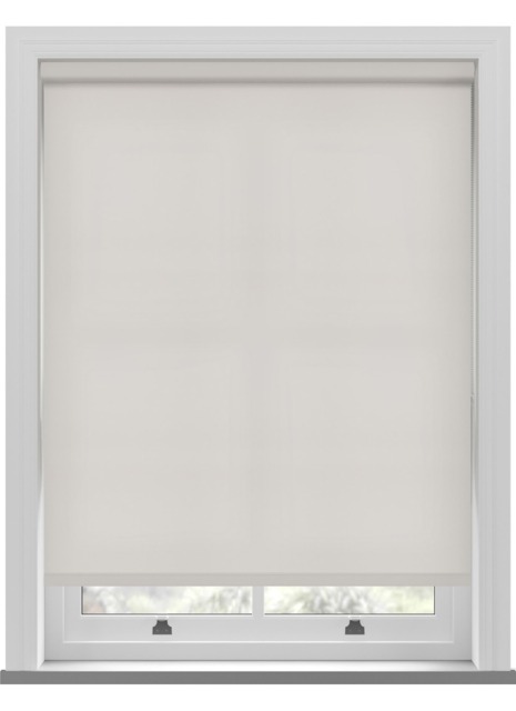 Electric Splash Ivory Off-White Roller Blind - image 1