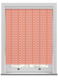 Orla Kiely Linear Stem Pink and Tomato Roller Blind Roller Blind - thumbnail 1