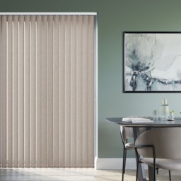 Porto Taupe Brown Vertical Blinds Vertical Blind - thumbnail 2