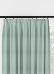 Laura Ashley Easton Duck Egg Pencil Pleat Curtain Pencil Pleat Curtain - thumbnail 1