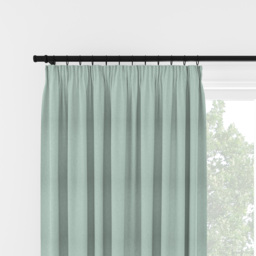 Laura Ashley Easton Duck Egg Pencil Pleat Curtain Pencil Pleat Curtain - thumbnail 2
