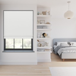 Sambo White Blackout Roman Blind - thumbnail 2