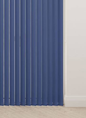 Bella Blackout Classic Blue Vertical Blind - image 1