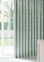 Jade Organic Ripple Curtain