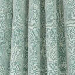 Jade Organic Ripple Curtain - thumbnail 2