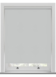 Bella Blackout Light Grey Twist Roller Blind Roller Blind - thumbnail 1