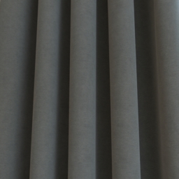 Deep Ash Velvet Curtain - thumbnail 2