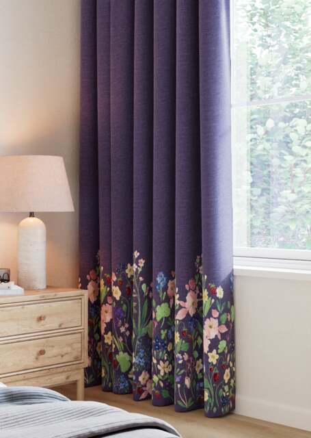 Bluebellgray Berneray Midnight Curtain - image 1