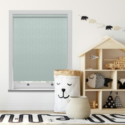 Isla PVC Blackout Aloe Green Roller Blind - thumbnail 2