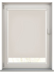 Splash Ivory Off-White Roller Blind - thumbnail 1