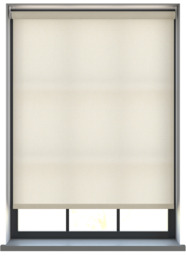 Umbra Blackout Ivory Cream Twist Roller Blind Roller Blind