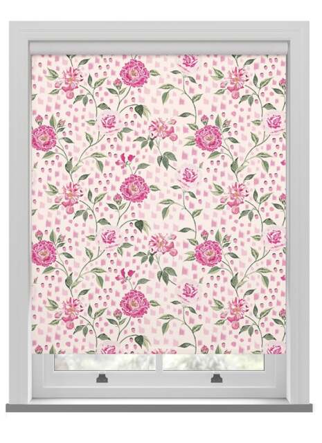 Cath Kidston Tea Rose Pink Roller Blind Roller Blind - image 1