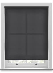 Splash Black Roller Blind