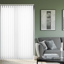 Bark White Vertical Blind - thumbnail 2