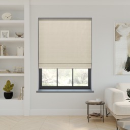 Koi Faux Silk Cream Roman Blind - thumbnail 2