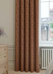 Ginger ModGeo Jacquard Curtain - thumbnail 1