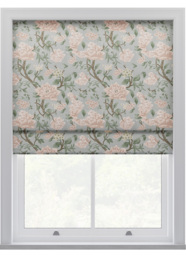 Laura Ashley Tapestry Floral Chenille Blush Roman Blind Roman Blind - thumbnail 1