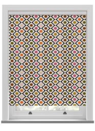 Orla Kiely Spot Flower Ditsy Red Multi Roller Blind Roller Blind - thumbnail 1