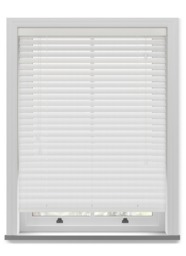 Dream Fine Grain White Wooden Blind