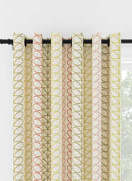 Orla Kiely Linear Stem Multi Eyelet Curtain Eyelet Curtain