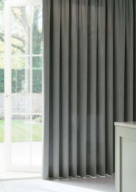 Platinum Jute Weave Sheer Curtain - image 1