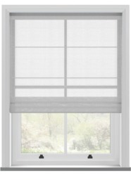 Malmo White Roman Blind