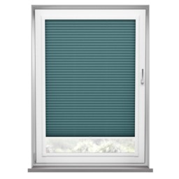 Scandi Teal Pleated Blind - thumbnail 2