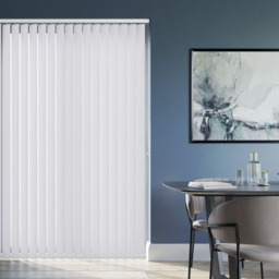Bella Blackout Frost White Vertical Blind - thumbnail 2
