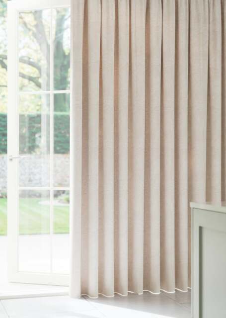 Oyster Pink Organic Ripple Curtain - image 1