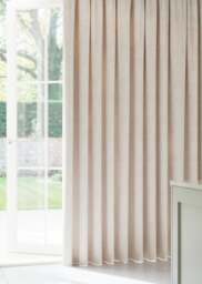 Oyster Pink Organic Ripple Curtain - thumbnail 1