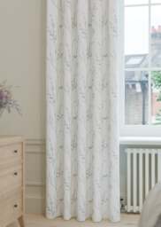 Laura Ashley Pussy Willow Off White Seaspray Curtain