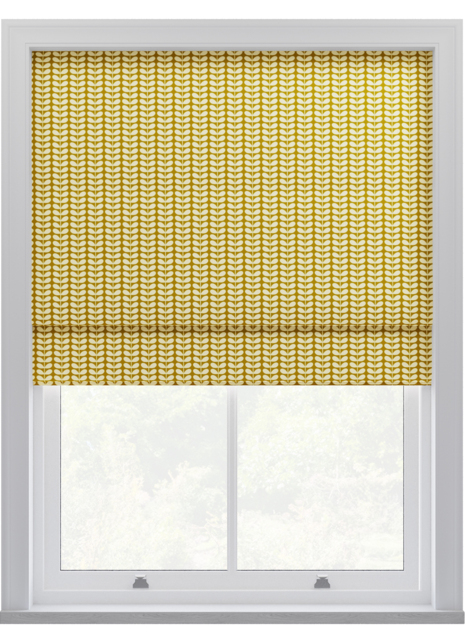 Orla Kiely Tiny Stem Seagrass Roman Blinds Roman Blind - image 1
