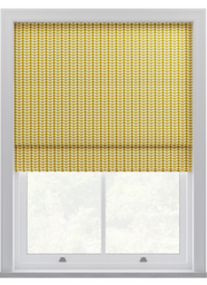 Orla Kiely Tiny Stem Seagrass Roman Blinds Roman Blind