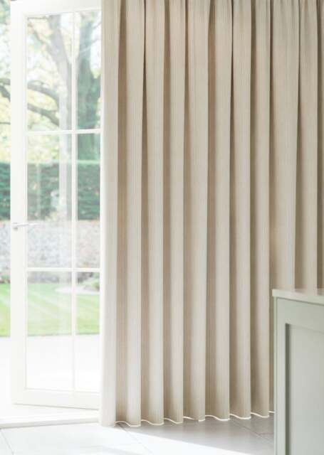 Flax Stripe Jacquard Curtain - image 1