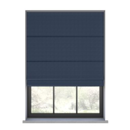 Saffron Ink Roman Blind - thumbnail 2