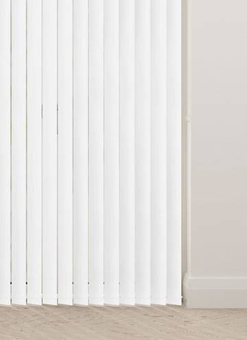 Bella Blackout Snow White Vertical Blind - image 1