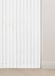 Bella Blackout Snow White Vertical Blind