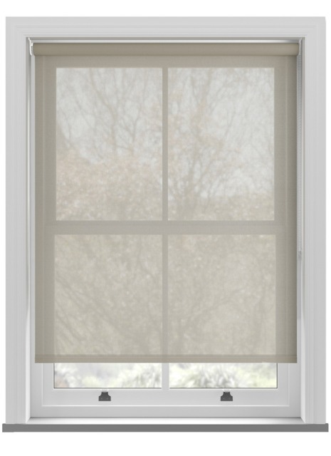 Voile Mid Grey Roller Blind - image 1