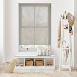 Voile Mid Grey Roller Blind - thumbnail 2