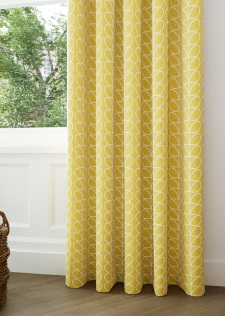 Orla Kiely Linear Stem Sunflower Curtain - image 1