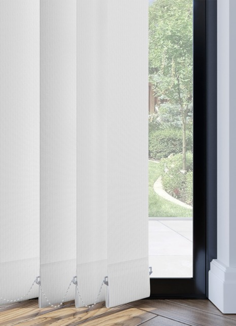 Rossini White Vertical Slats - image 1