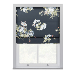 Laura Ashley Rosemore Midnight Roman Blind Roman Blind - thumbnail 2