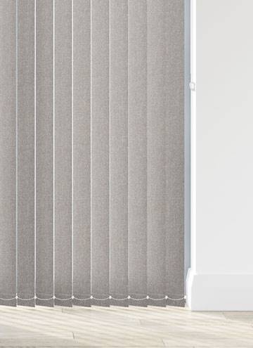 Umbra Blackout Graphite Vertical Blind - image 1