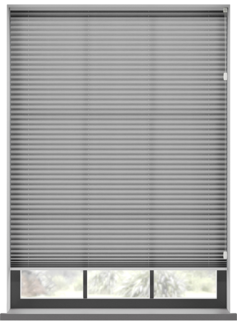 Bahama Soft Grey Pleated Blind Pleated Blind - image 1