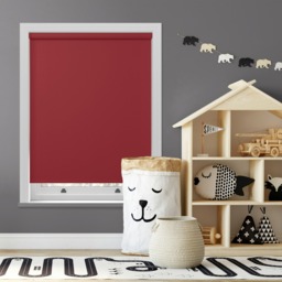 Bella Blackout Ruby Red Roller Blind - thumbnail 2