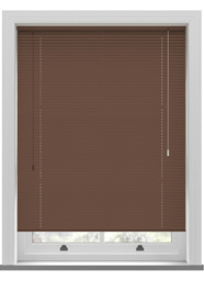 Turin 25mm Milk Choc Brown Venetian Blind - thumbnail 1