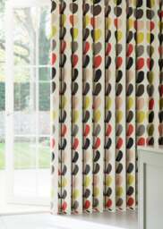 Orla Kiely Multi Stem Tomato Curtain